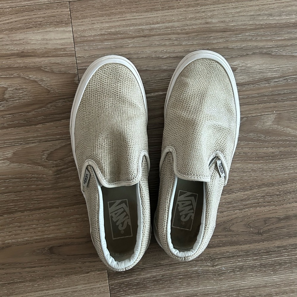 Snake skin vans